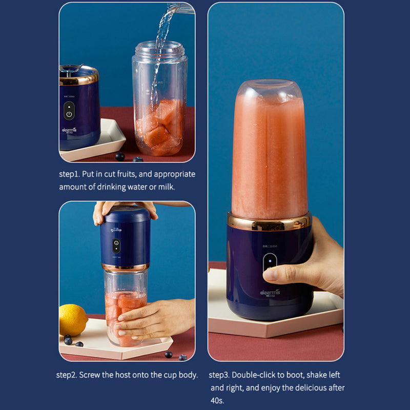 6 blade Portable Blender Mini Juicer