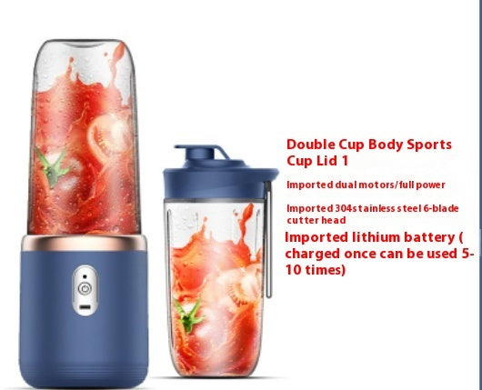 6 blade Portable Blender Mini Juicer