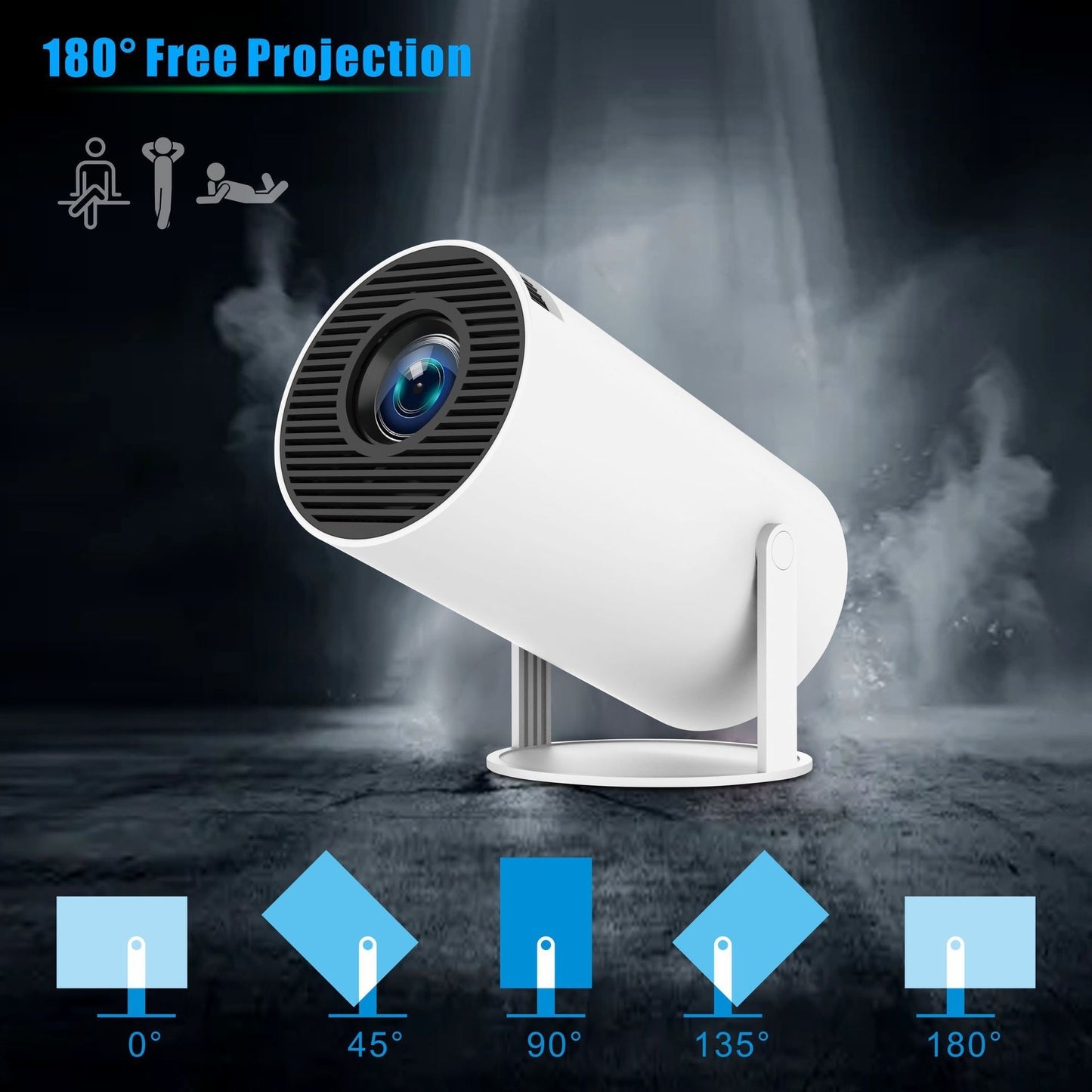 HY300 Pro Android Projector