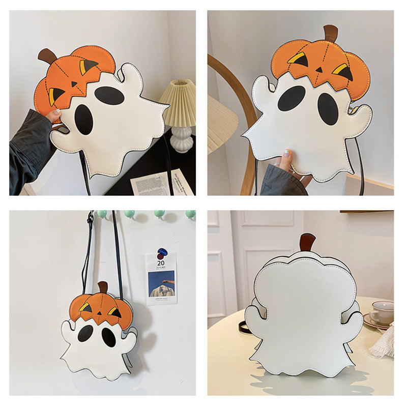 🎃👻 Spooky Sweetness – The Pumpkin Ghost Bag 🧡