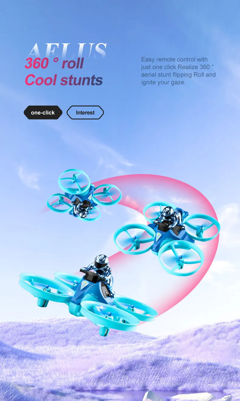 3-in-1 RC Hovercraft Drone