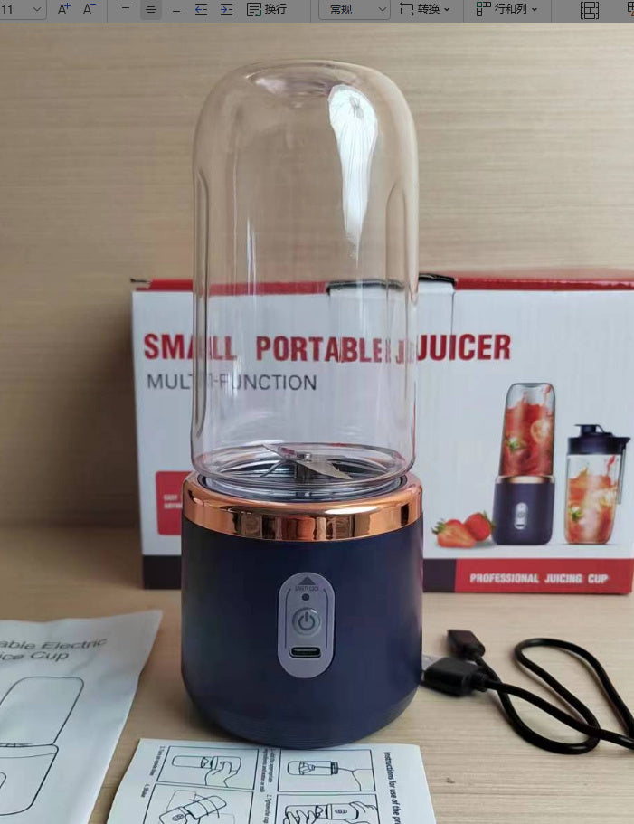 6 blade Portable Blender Mini Juicer