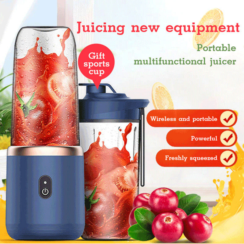 6 blade Portable Blender Mini Juicer