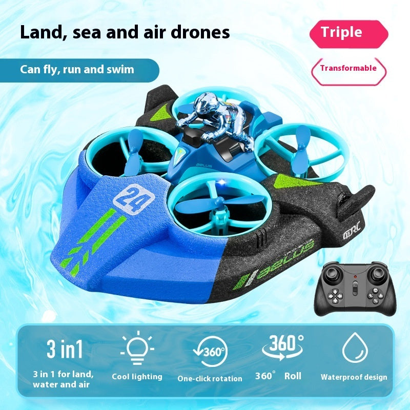 3-in-1 RC Hovercraft Drone