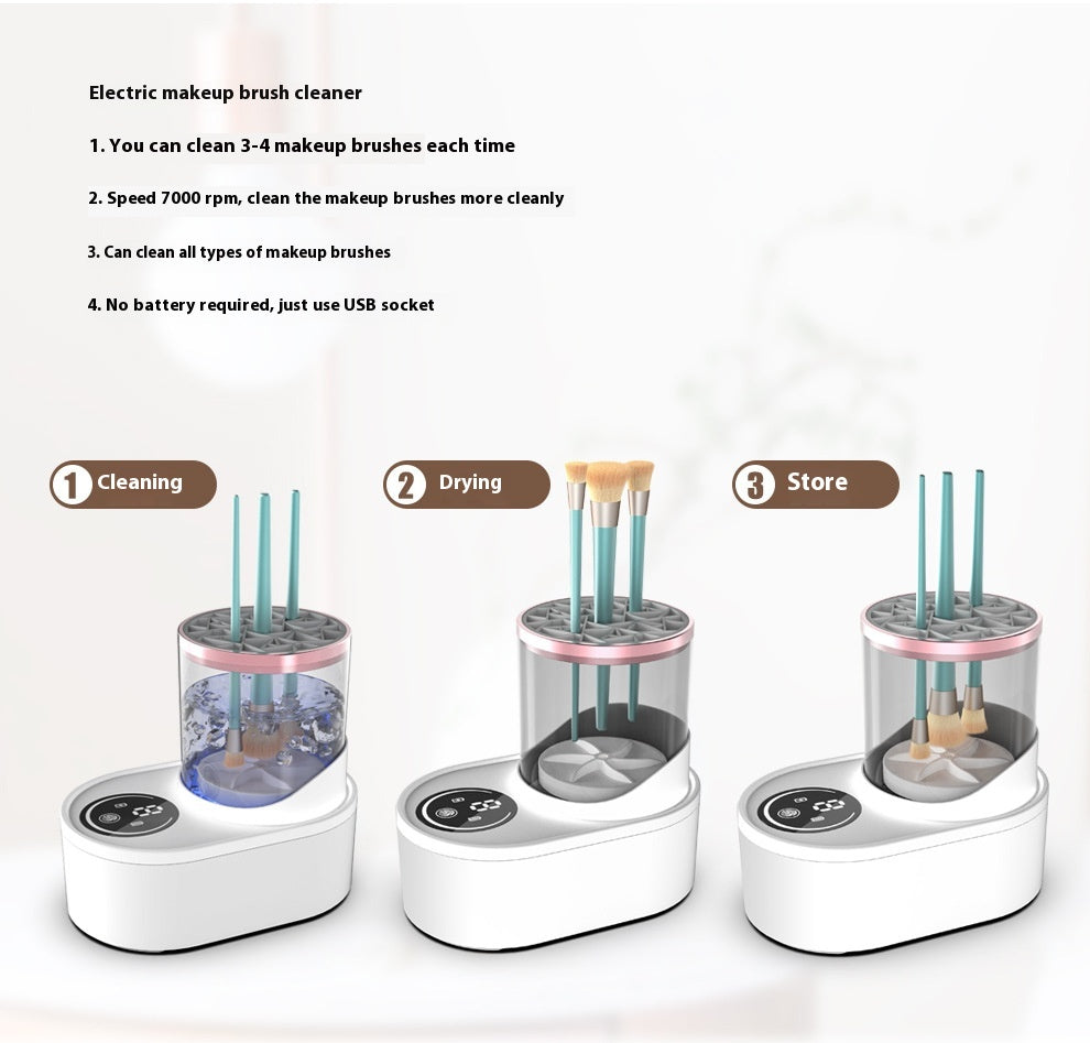 Electric Makeup Brush Cleaner & Dryer