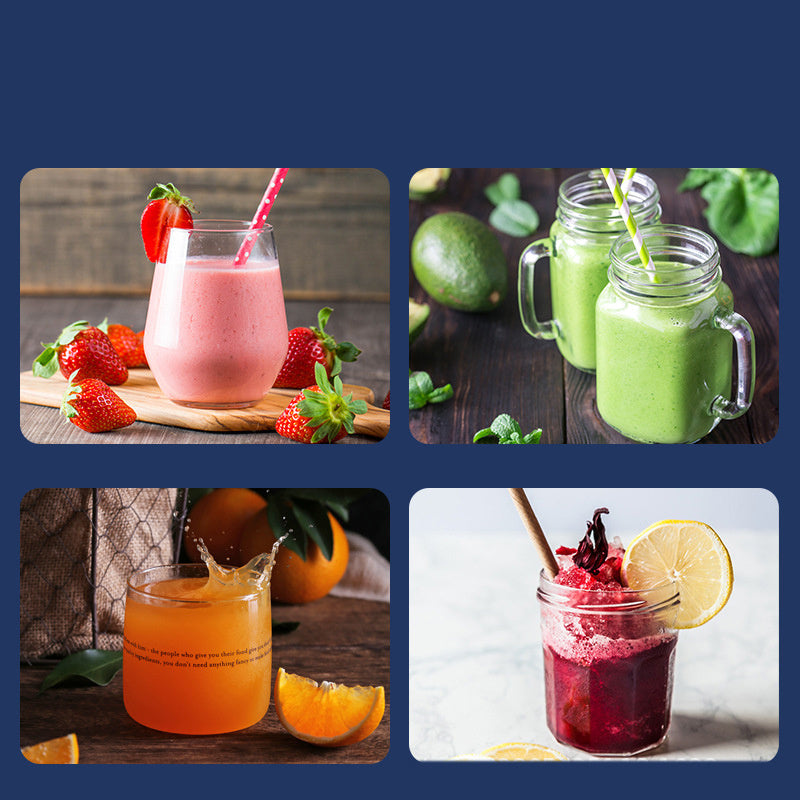6 blade Portable Blender Mini Juicer