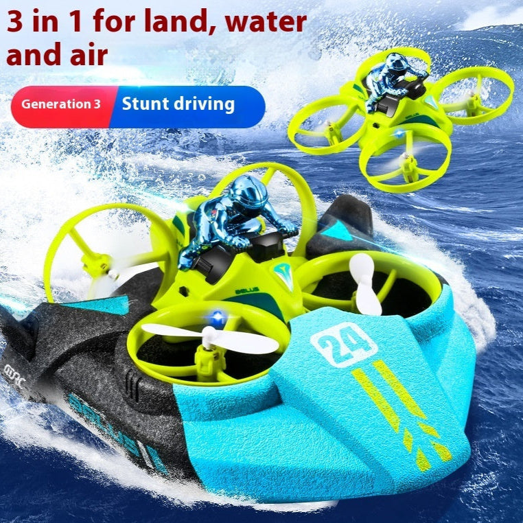 3-in-1 RC Hovercraft Drone