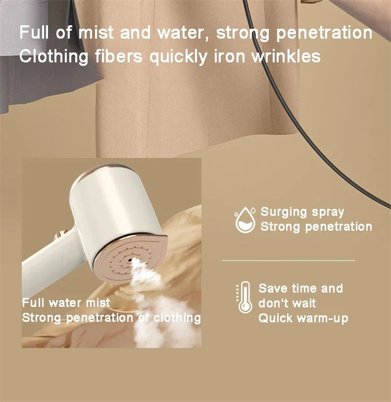 Mini Portable Handheld Fabric Steam Iron