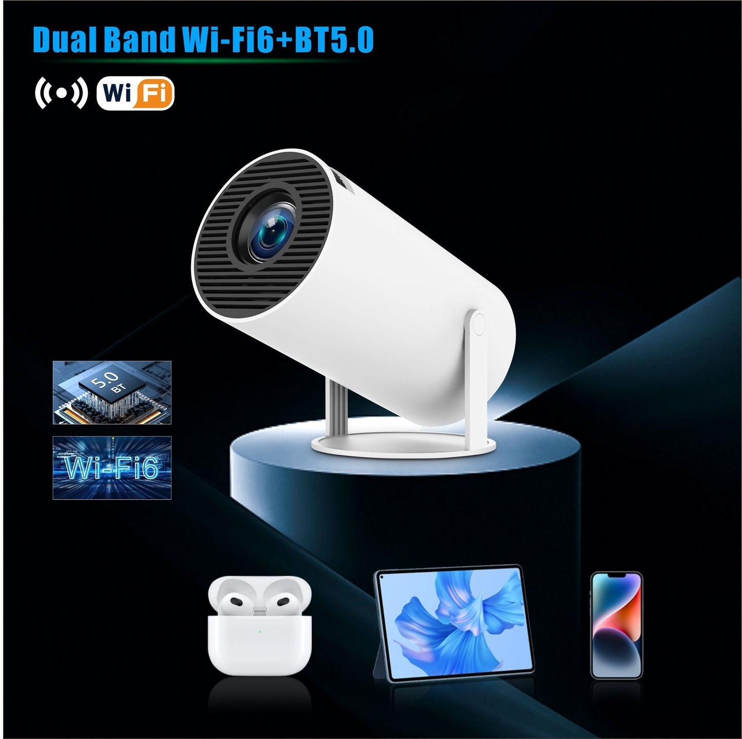 HY300 Pro Android Projector