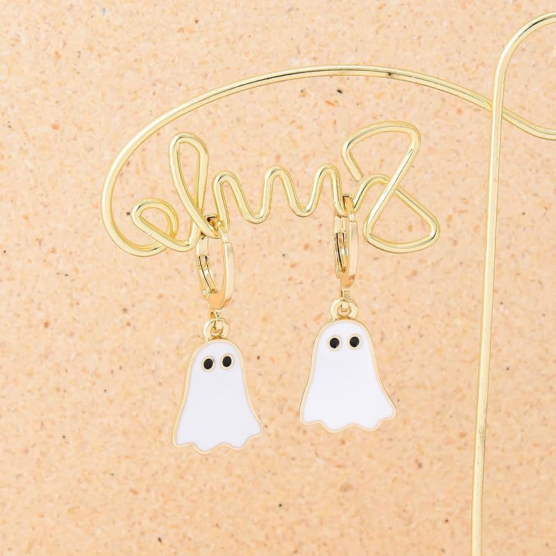 👻✨ Boo-tiful Huggie Hoop Earrings 🎃💛