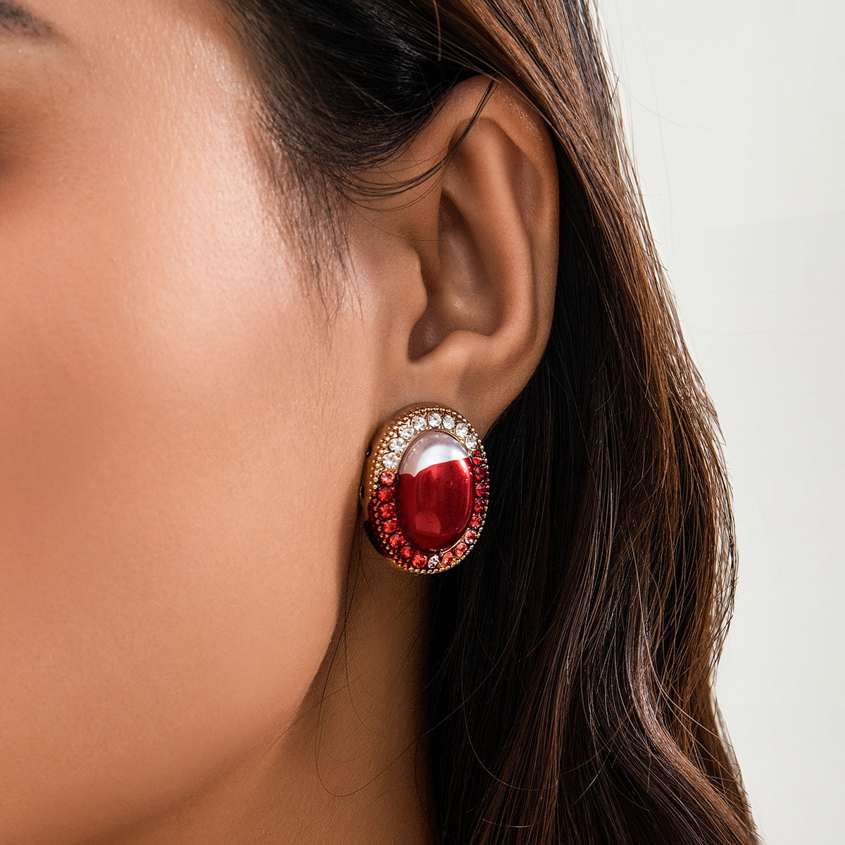 💎🌙 Midnight Elegance – Pearl Collar Retro Gothic Set 🖤👑