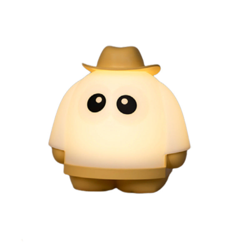 👻🔮 Midnight Whisper Ghost Night Light 🎃✨