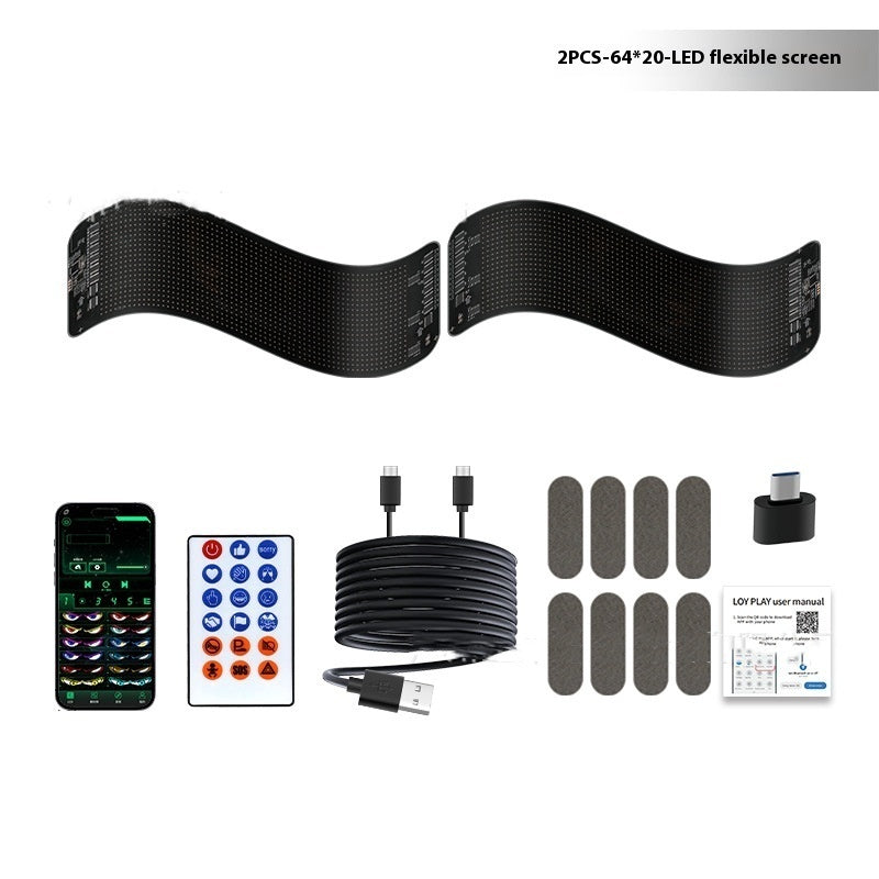 LED Flexible Display for Car