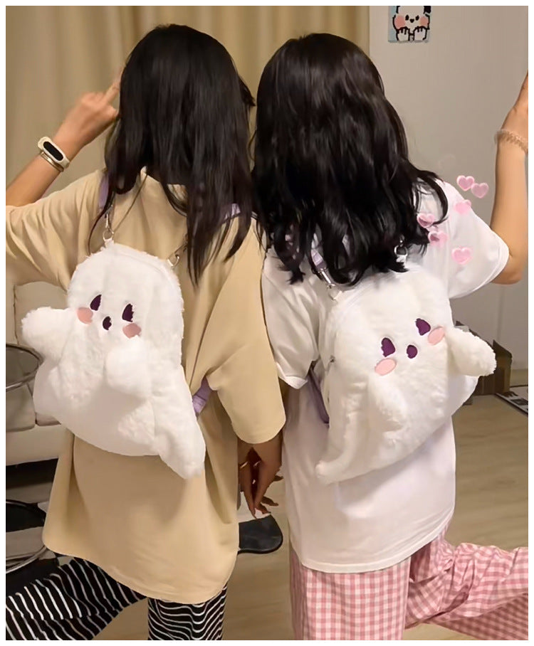 🎒👻 Spooky Squad Backpack –Plush Phantom Pack 🧸