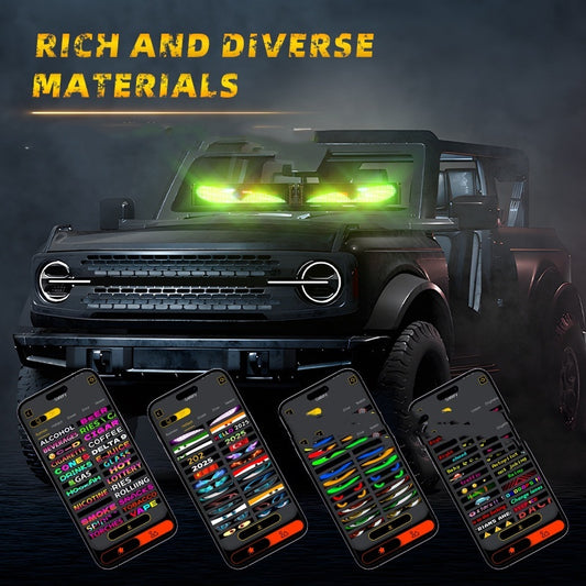 LED Flexible Display for Car